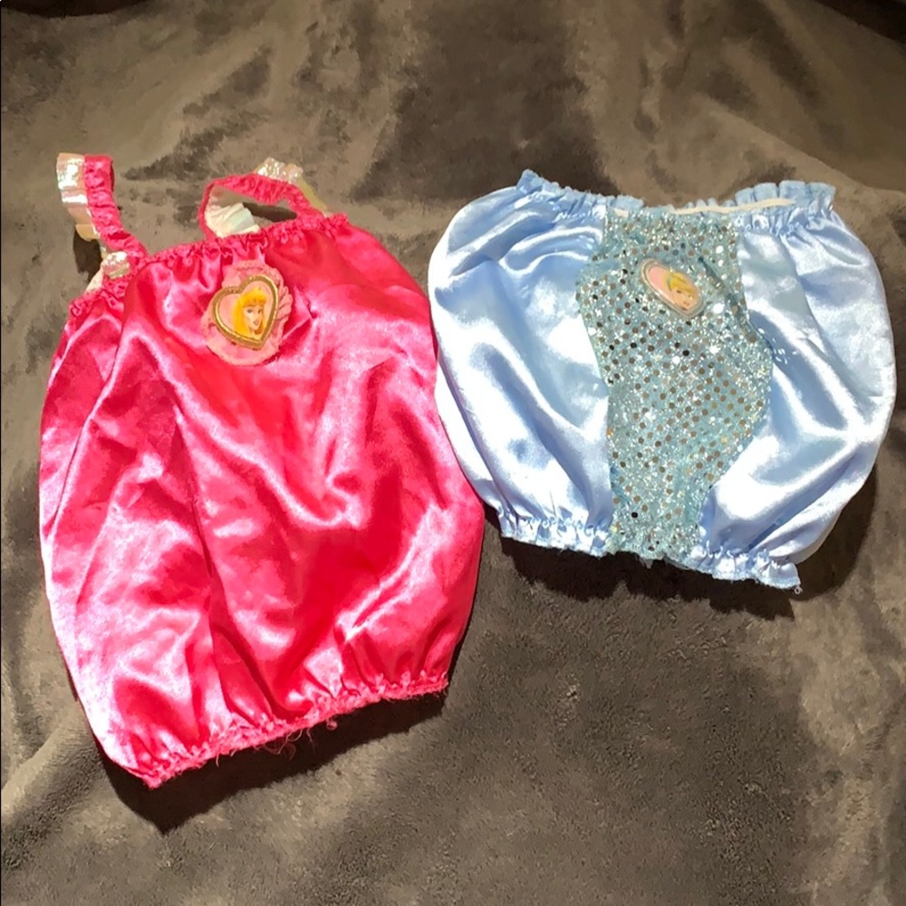 Disney Aurora and Cinderella tops